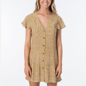 Rip Curl Paradise Cove Spot Dress Size Large